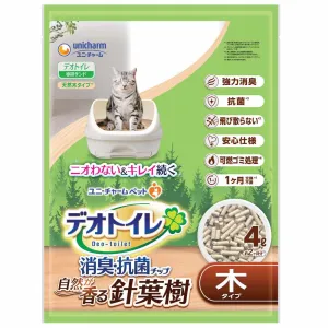 10% OFF: Unicharm Deo-Toilet Wood Pellet Refill 4L