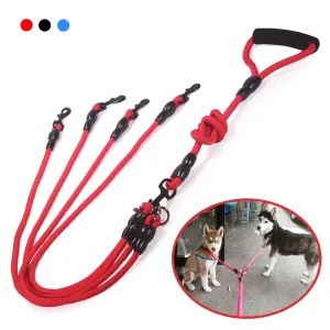 Adjustable Dual Dog Leash - Walk 2, 3, or 4 Dogs
