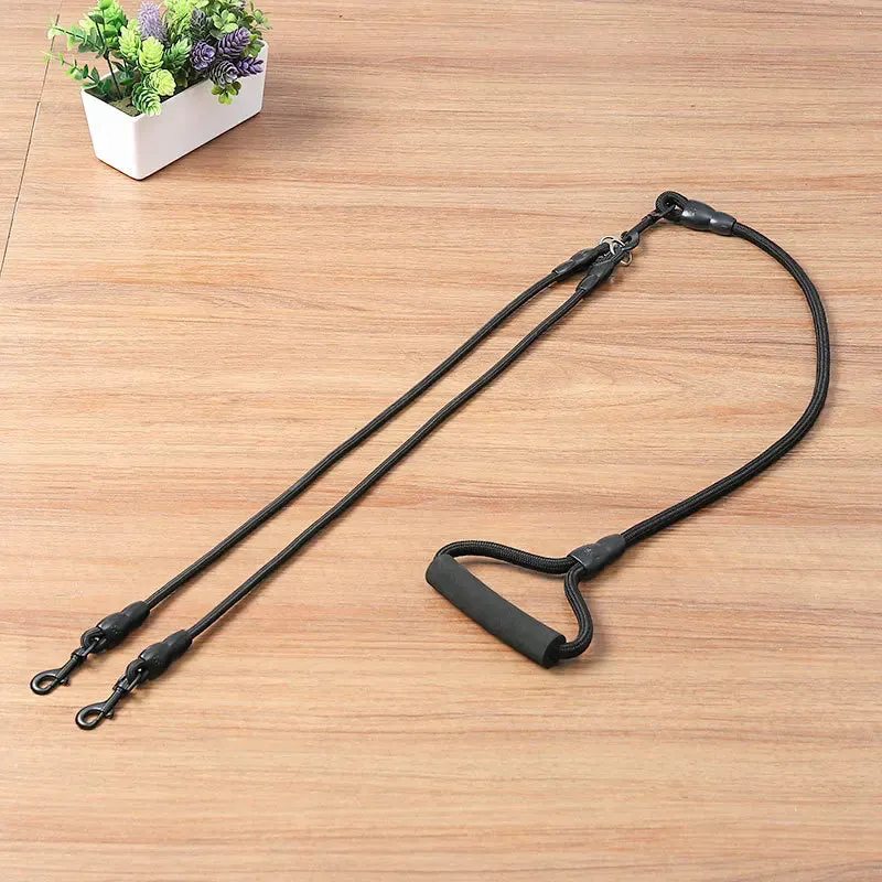 Adjustable Dual Dog Leash - Walk 2, 3, or 4 Dogs
