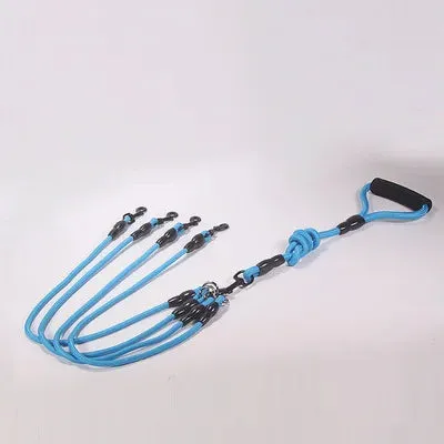 Adjustable Dual Dog Leash - Walk 2, 3, or 4 Dogs