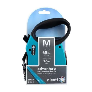Alcott Retractable Leash Blue