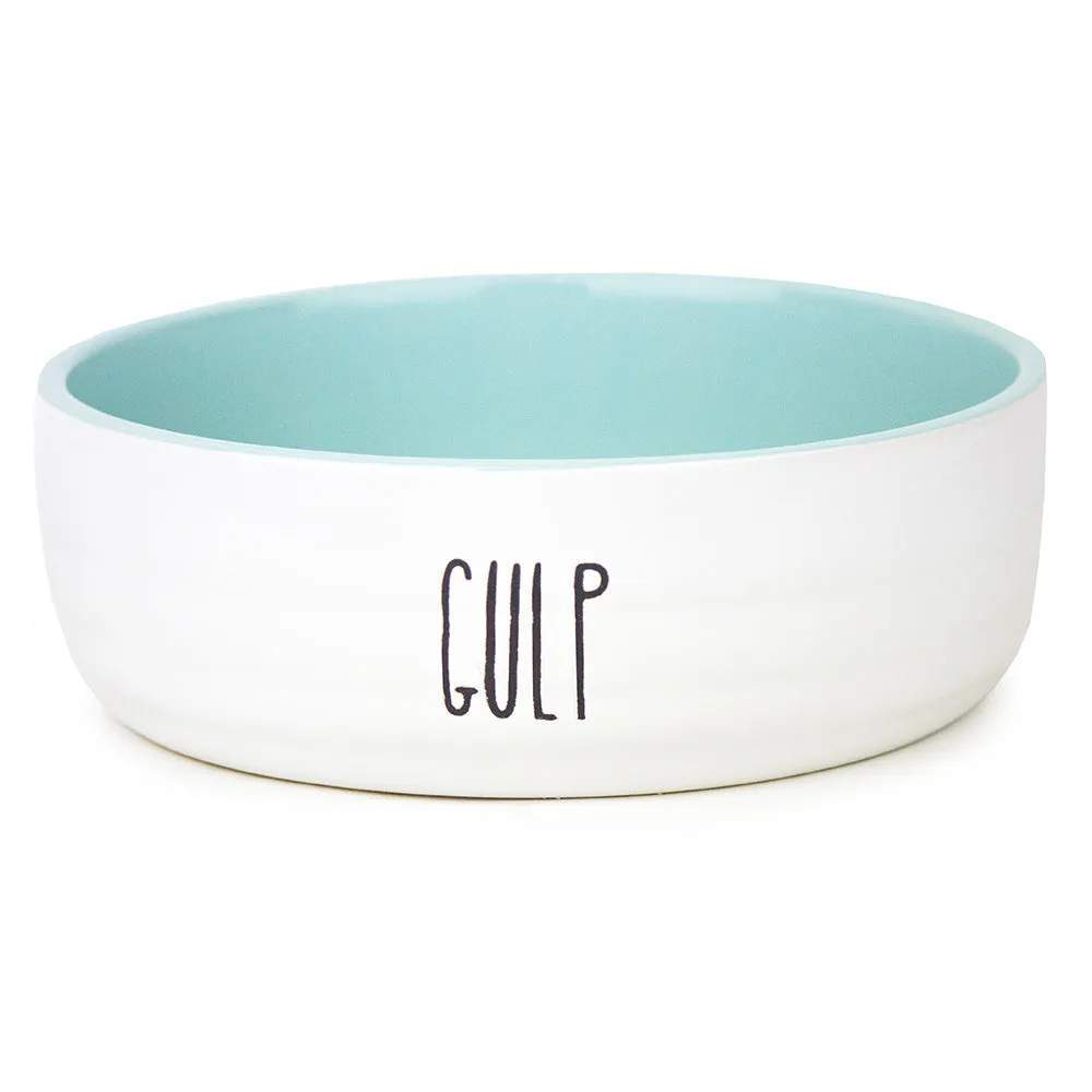 Barkley & Bella Ceramic Dog Bowl Gulp