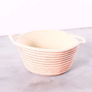 Basket Embroidered Yarn Orange