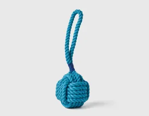 Blue Celtic Knot Tie Rope Dog Toy