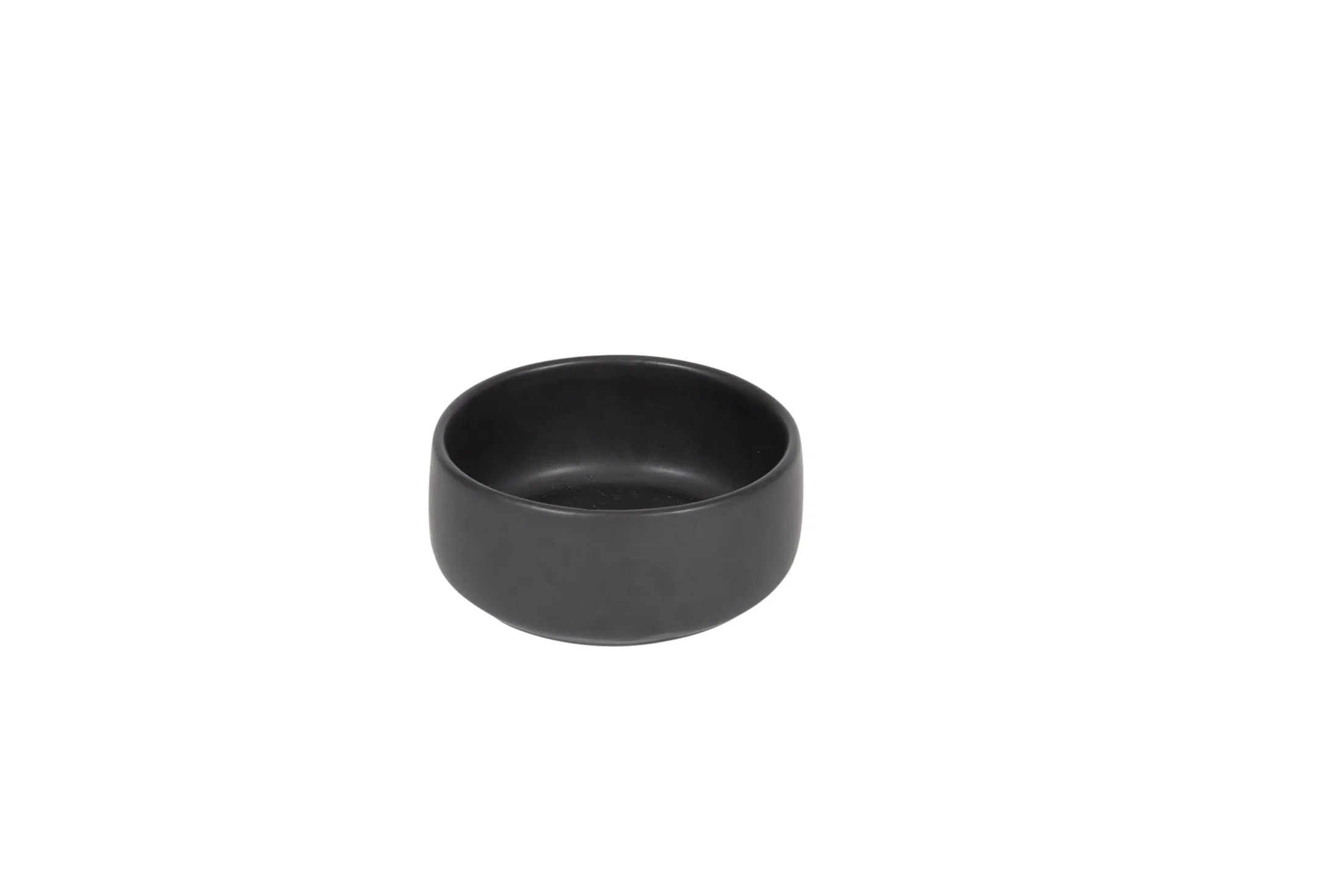 Ceramic Handmade Dog Bowl - Black 1800ml