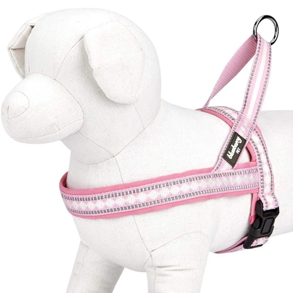 Easy On/Off | Soft 3M Reflective Jacquard Dog Harness with Handle