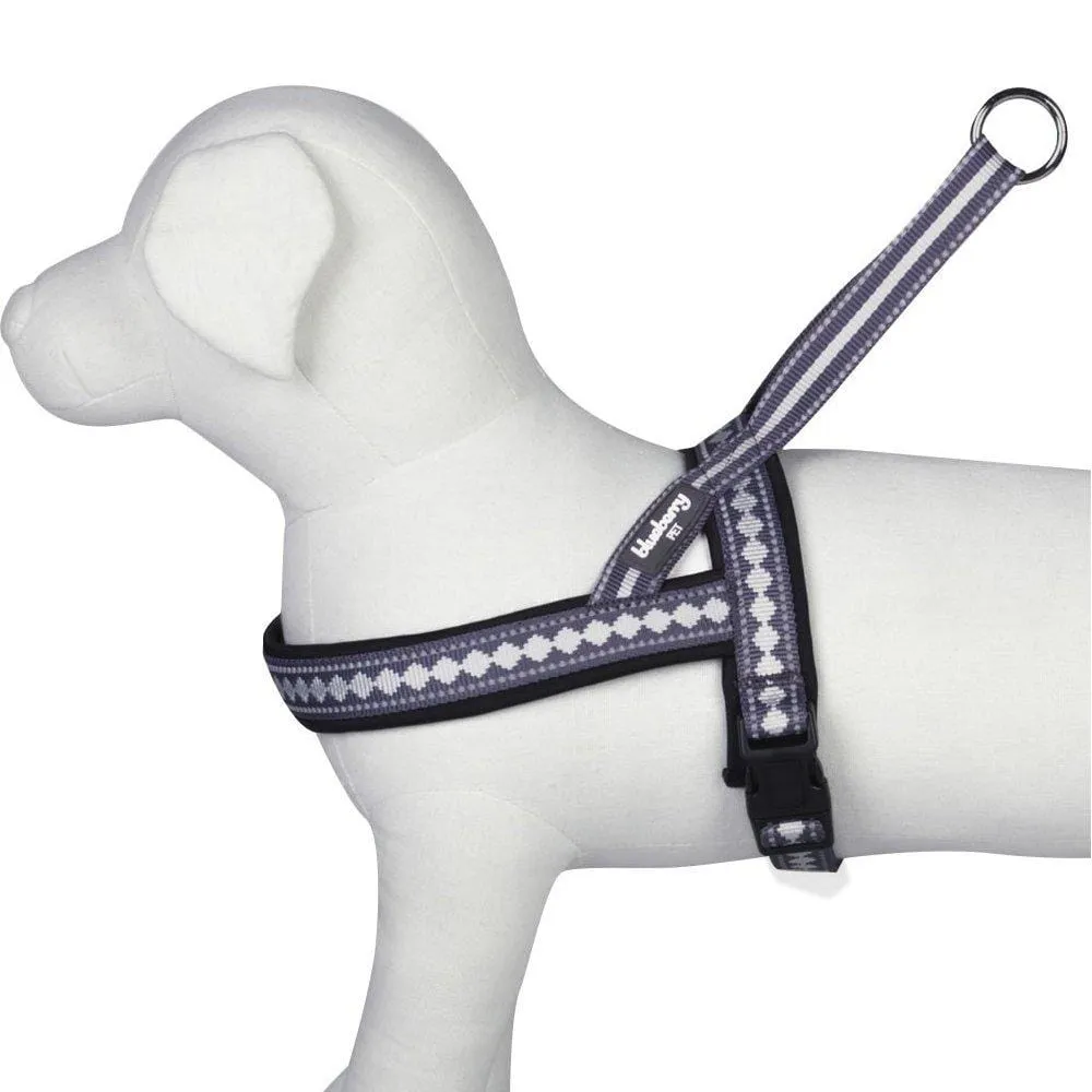 Easy On/Off | Soft 3M Reflective Jacquard Dog Harness with Handle