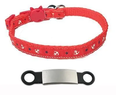 Engrave-Your-Name Cat Collar