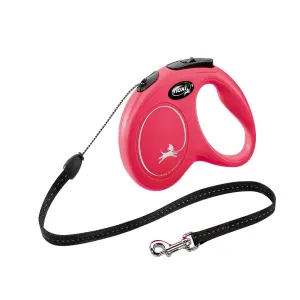 Flexi Classic Cord Retractable Dog Lead Red