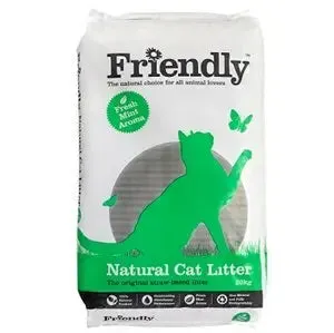 Friendly Natural Cat Litter  - 20kg