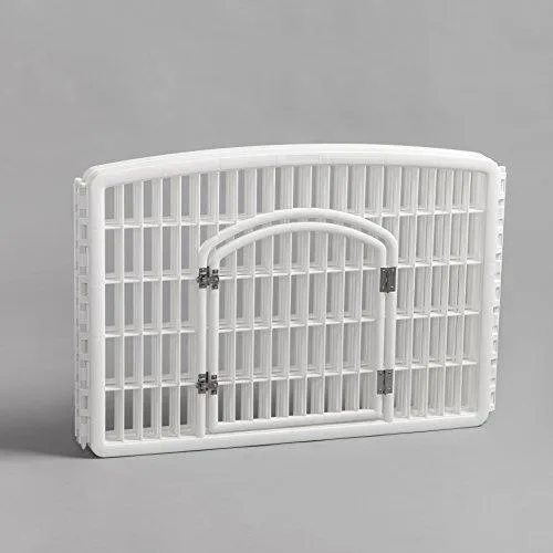 IRIS 4-Panel Pet Playpen with Door