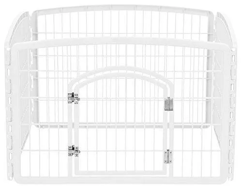 IRIS 4-Panel Pet Playpen with Door