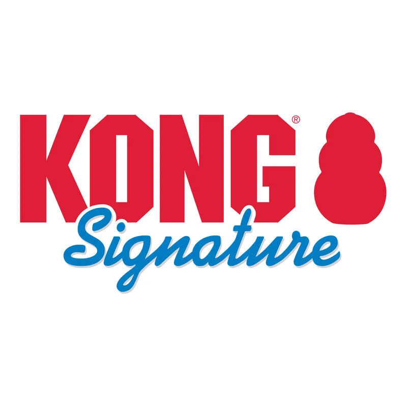 KONG Signature Dynos, Squeaky, Soft, Stretchy, Strong Fleece Rope Tug Toy - Medium - Two Colours