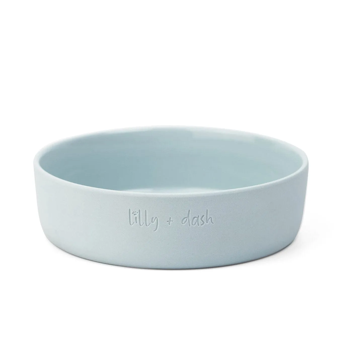 Lily and Dash Dog Bowl Sky