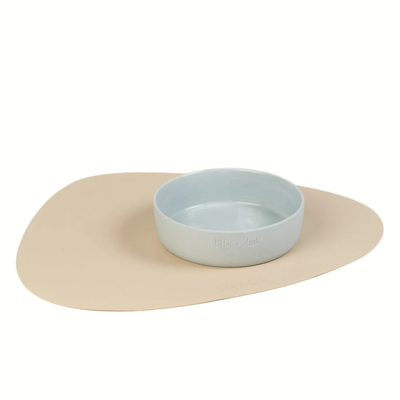 Lily and Dash Dog Bowl Sky