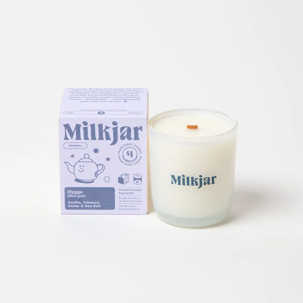 Milk Jar 8oz Candle