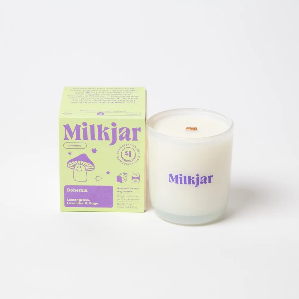 Milk Jar 8oz Candle