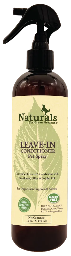 Naturals Leave-In Conditioner Pet Spray 12oz