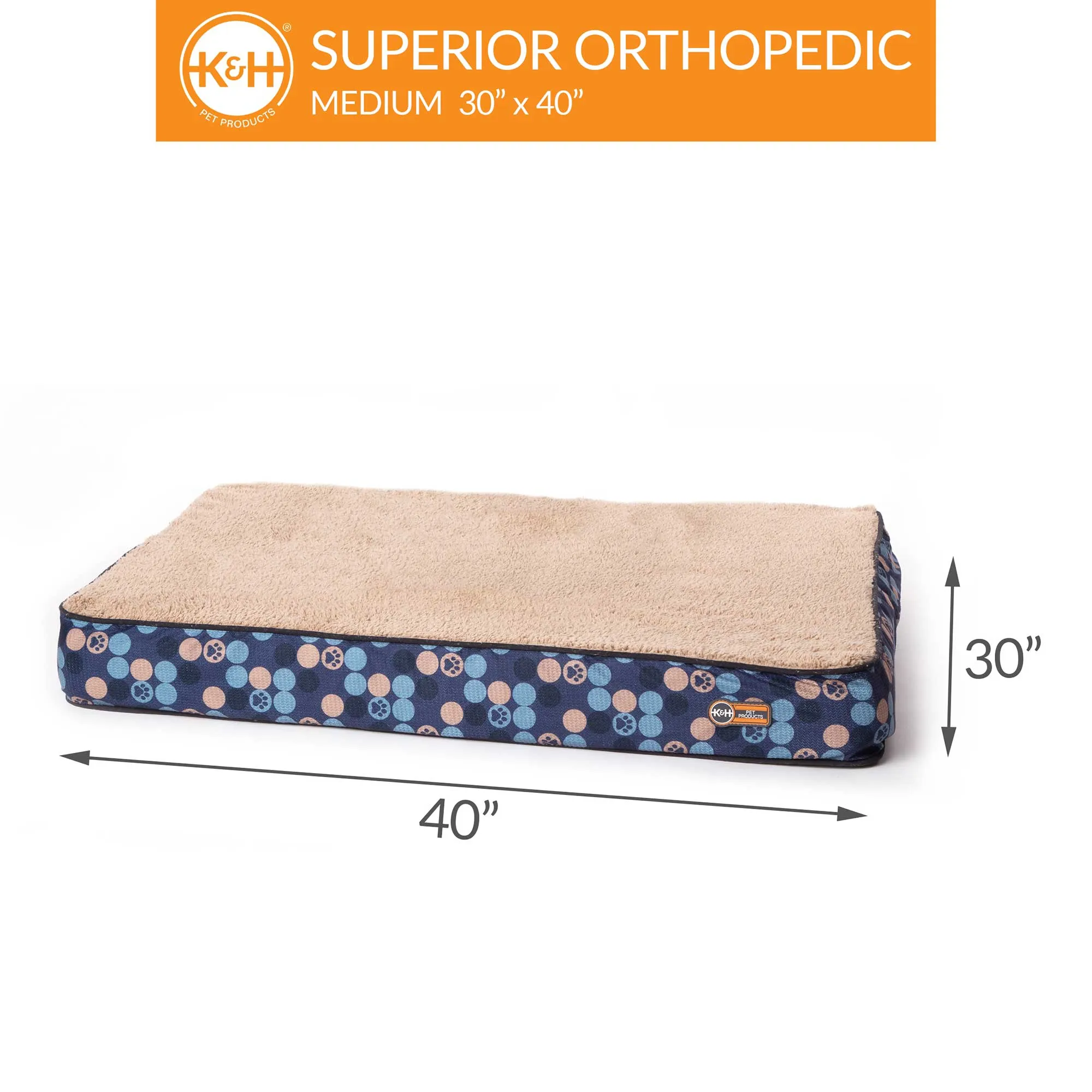 Orthopedic Dog Bed - K&H Pet Products Superior Orthopedic Dog Bed