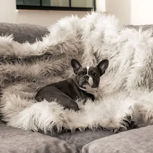 Paw Brands, PupProtector™ Waterproof Throw Blanket, Grey