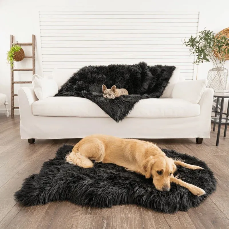Paw Brands, PupProtector™ Waterproof Throw Blanket, Midnight Black