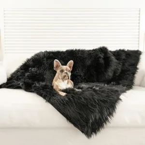 Paw Brands, PupProtector™ Waterproof Throw Blanket, Midnight Black