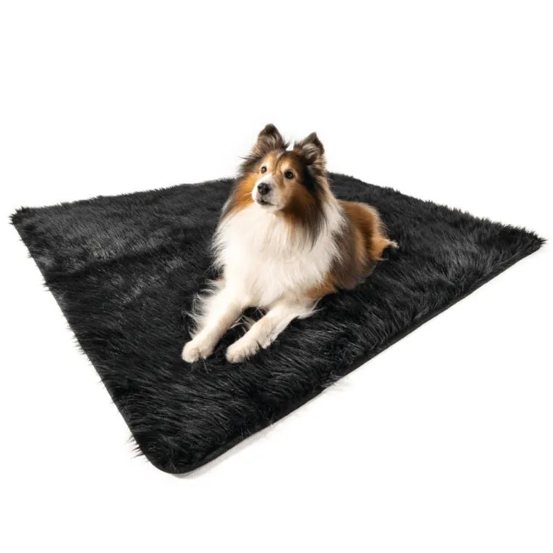 Paw Brands, PupProtector™ Waterproof Throw Blanket, Midnight Black