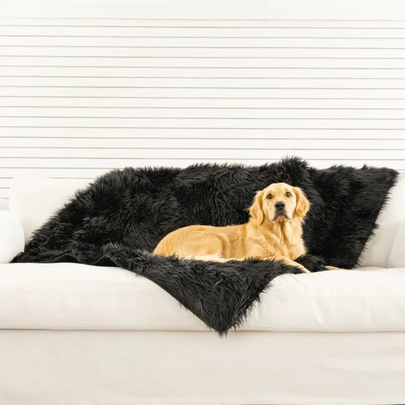 Paw Brands, PupProtector™ Waterproof Throw Blanket, Midnight Black