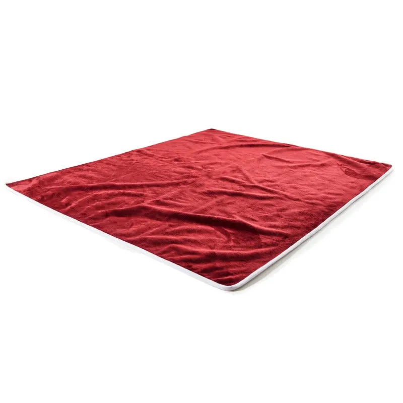 Paw Brands, PupProtector™ Waterproof Throw Blanket, Red Velvet