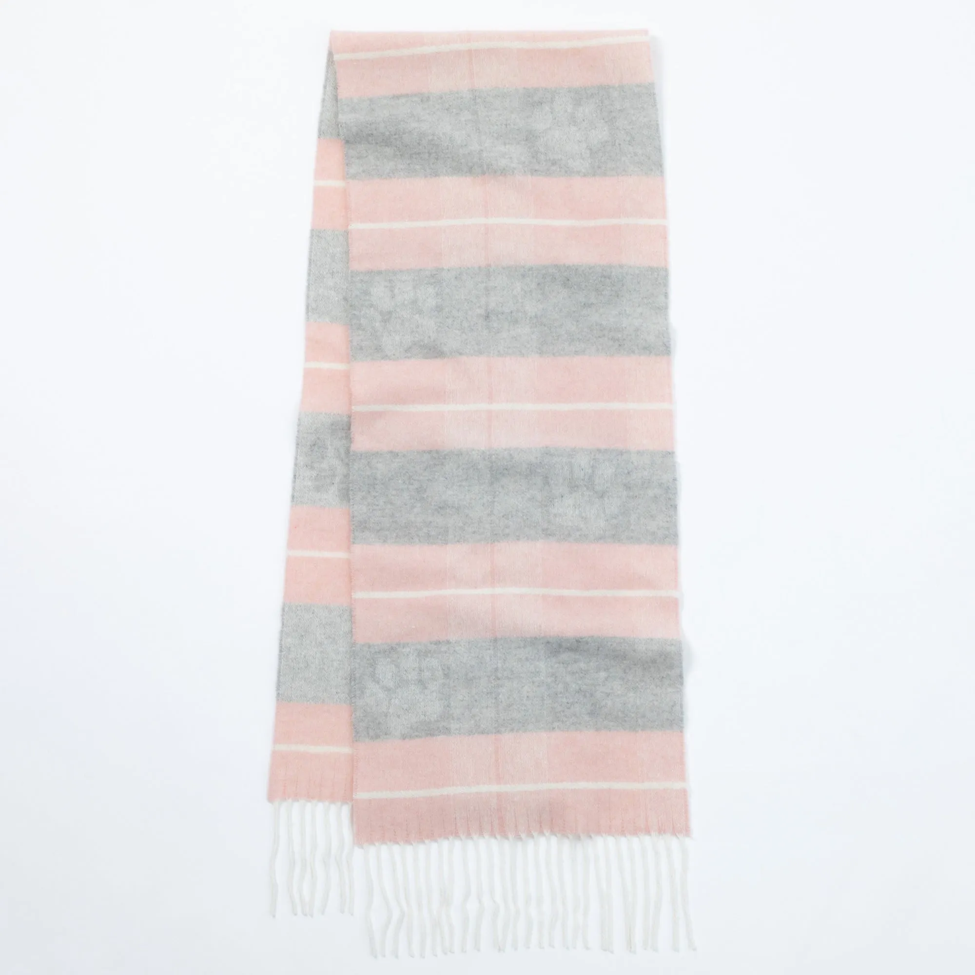 Paw Plaid Merino Wool & Cashmere Scarf
