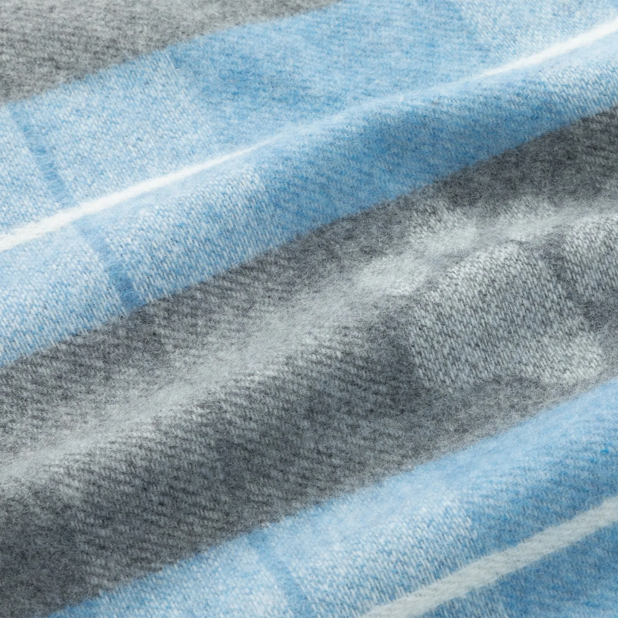 Paw Plaid Merino Wool & Cashmere Scarf