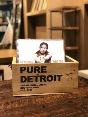 Pure Detroit Salvaged Wood Record Crate