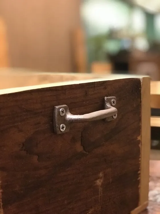 Pure Detroit Salvaged Wood Record Crate
