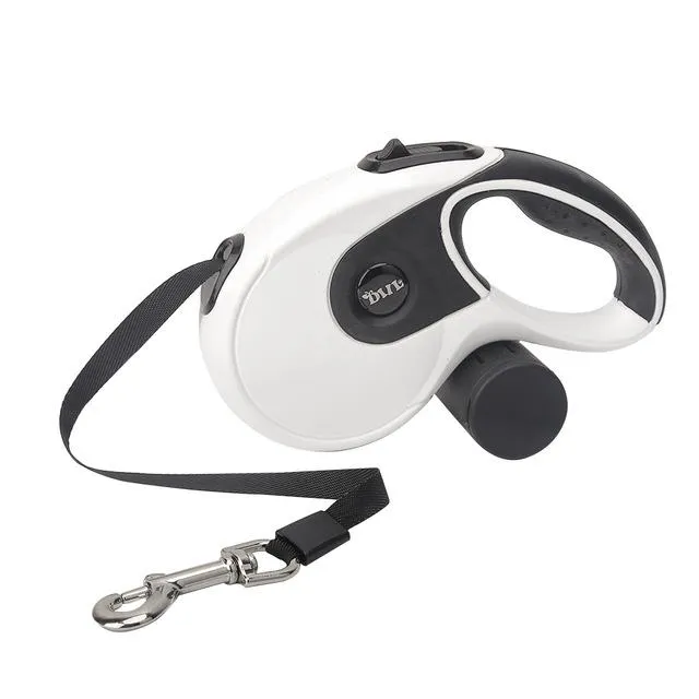 Retractable Dog Leash with Bag Holder -  5 Meter