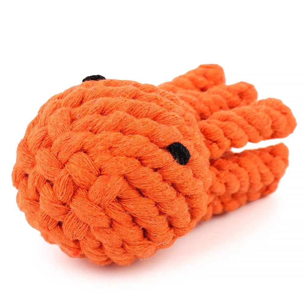 Rope Toy For Dogs - Octopus Orange