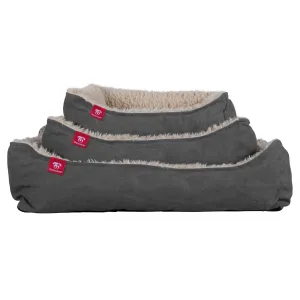 The Nest - Orthopedic Memory Foam Dog Bed - Alpaca Denim Pewter